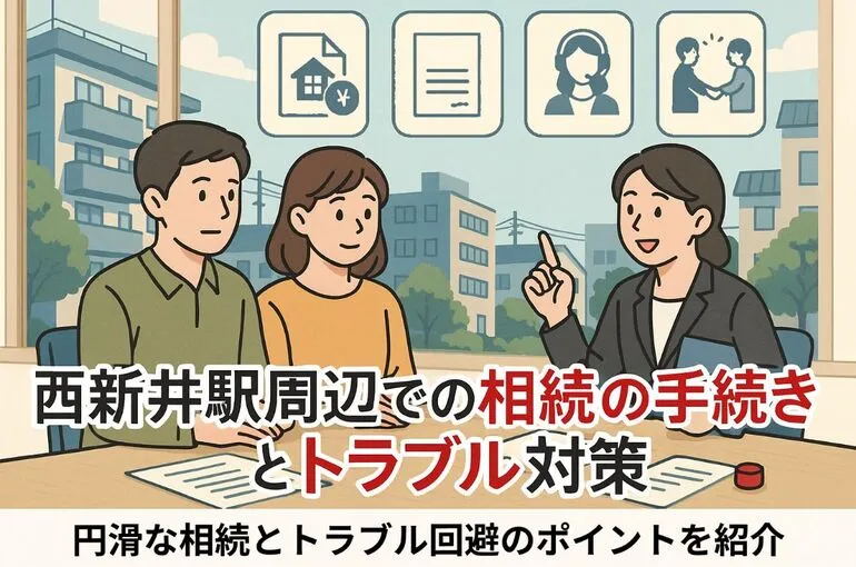 西新井駅周辺での相続の手続きとトラブル対策を徹底解説