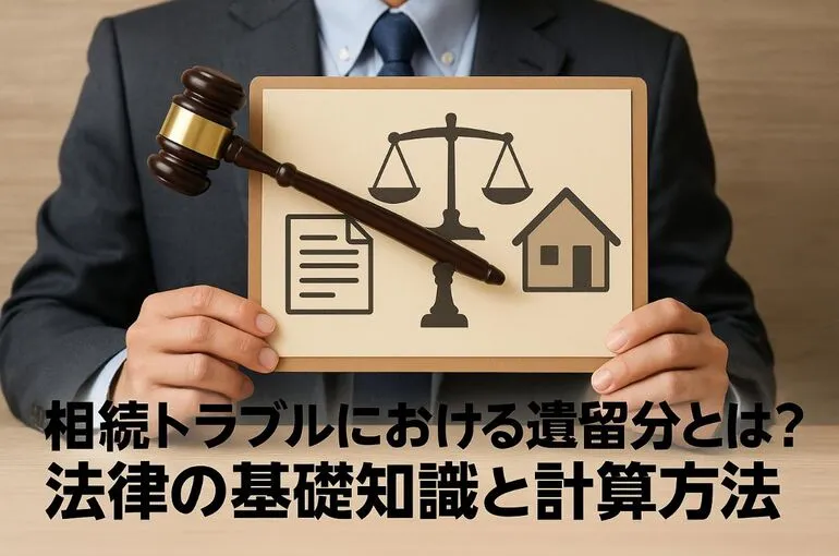相続トラブルにおける遺留分とは？法律の基礎知識と計算方法