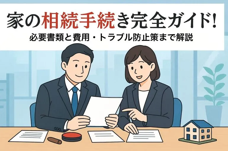 家の相続手続き完全ガイド！必要書類と費用・トラブル防止策まで解説