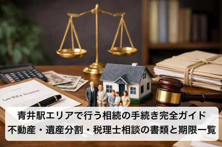 青井駅エリアで行う相続の手続き完全ガイド｜不動産・遺産分割・税理士相談の書類と期限一覧