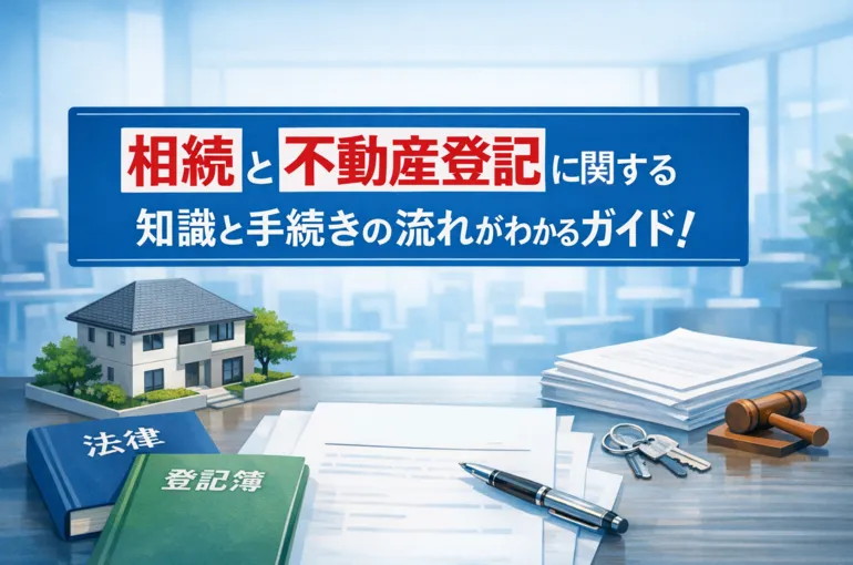 相続と不動産登記に関する知識と手続きの流れがわかるガイド！