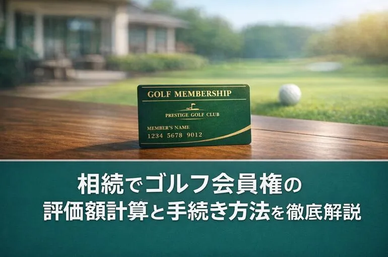 相続でゴルフ会員権の評価額計算と手続き方法を徹底解説｜売却・名義変更・放棄の実例付き