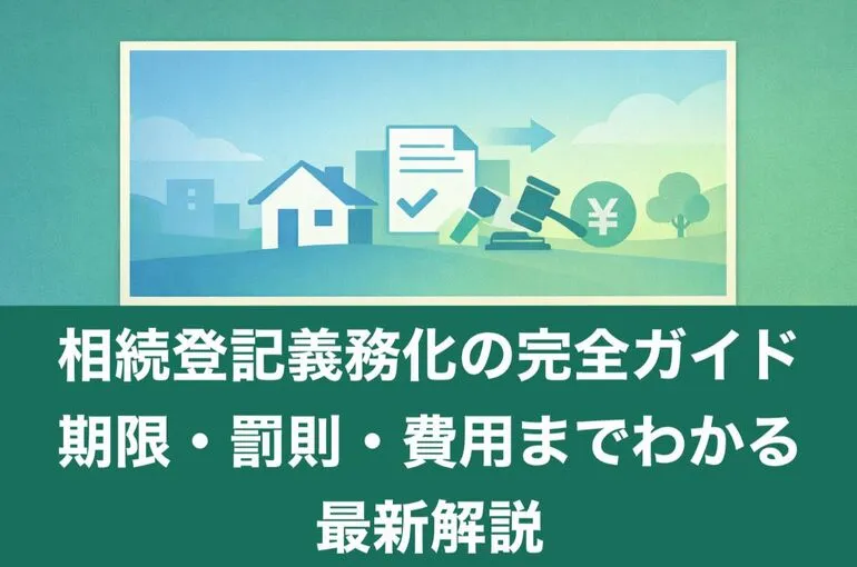 相続登記義務化の完全ガイド｜期限・罰則・費用までわかる最新解説